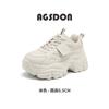 Augustine dad shoes women's summer 2025 new casual little white shoes muffin thick-soled fried street white sneakers