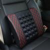 Car Electric Lumbar Support DC12V 2 Speed Adjustment Universal Fit Vibrating Back Massager for Vehicles