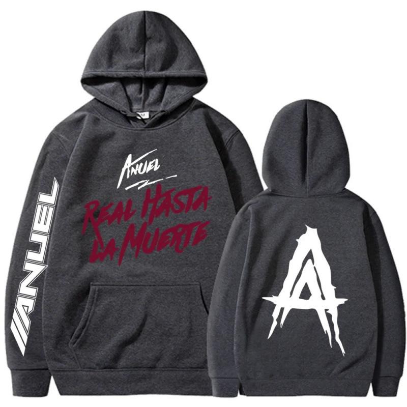 New Anuel AA Printed Hoodies Sweatshirt