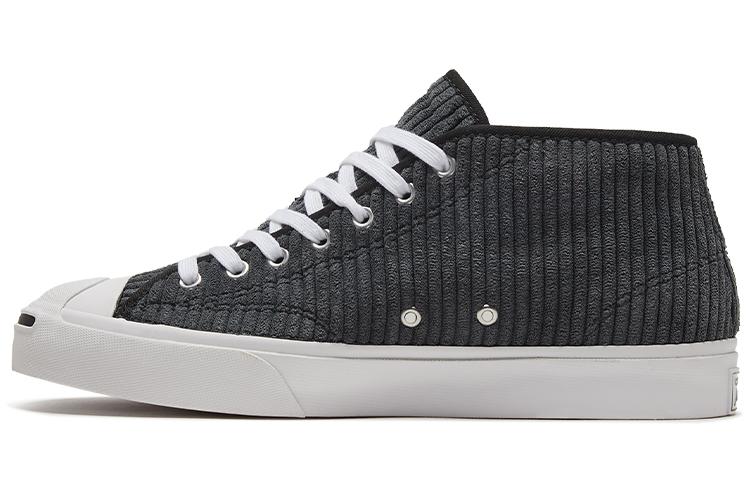 Converse Jack Purcell Mid  Black Corduroy  35