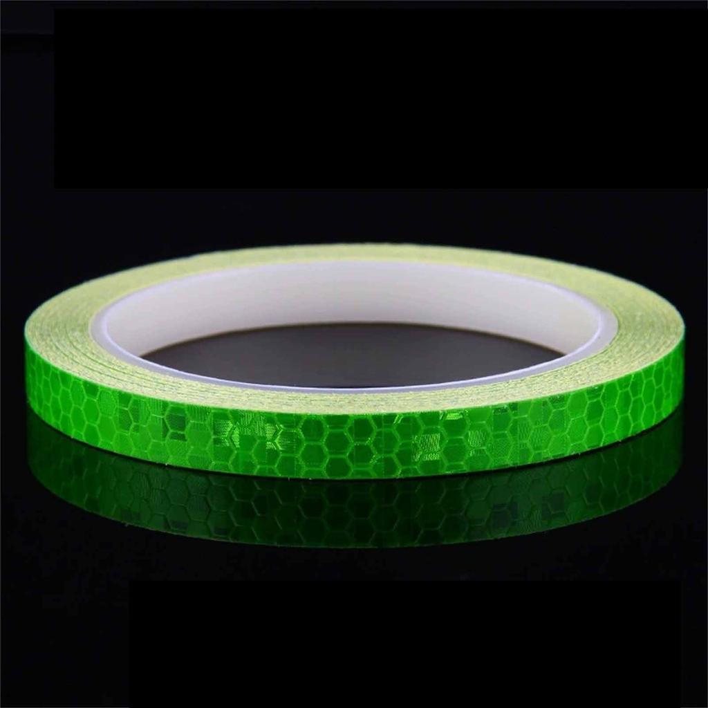 Reflektierende Aufkleber – Leuchtendes Mountainbike-Zubehör, Reflektierende Streifen für Räder, Fixie- und Motorrad-Fahrräder