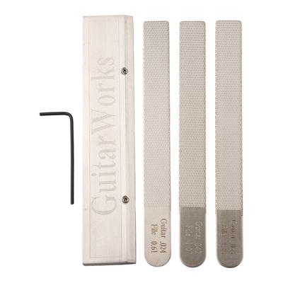 Fret Crowning Fret Crowning Zestaw narzędzi do naprawy nakrętek gitarowych