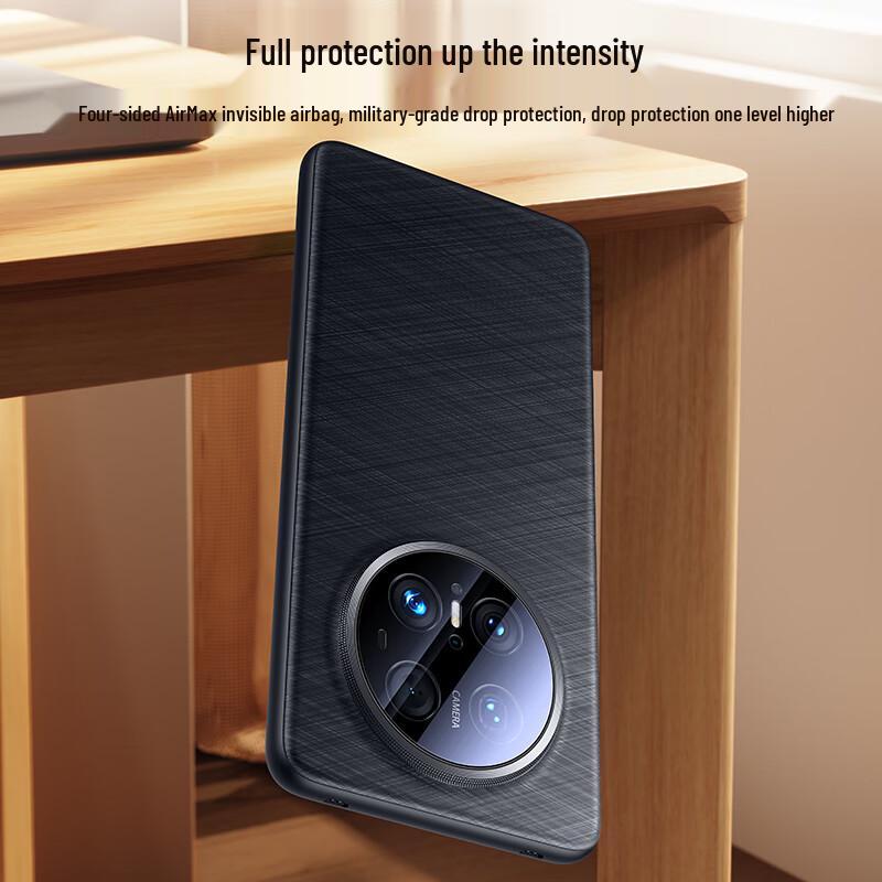 Mofei Huawei Mate Series Leather Phone Case with Full Camera Protection