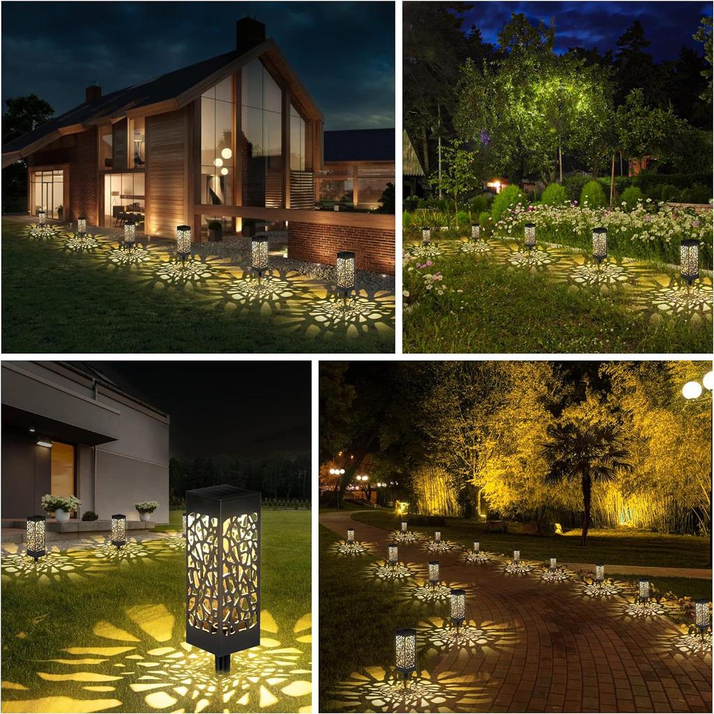 Outdoor Solar Light Waterproof Garden Lawn Lamp for Park Landscape Courtyard Balcony Decoration Solar Retro Buried Path Light