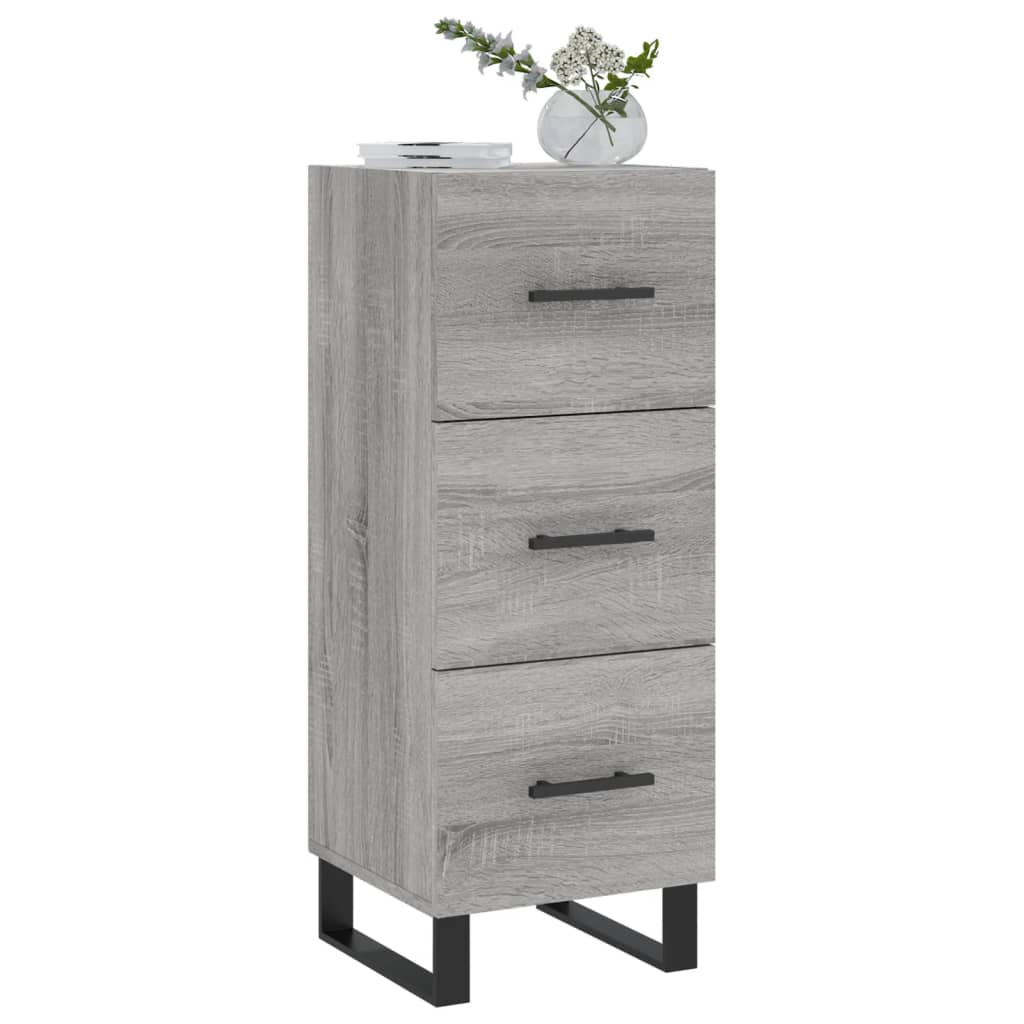 Sideboard Gray Sonoma 34.5 x 34 x 90 cm Particleboard