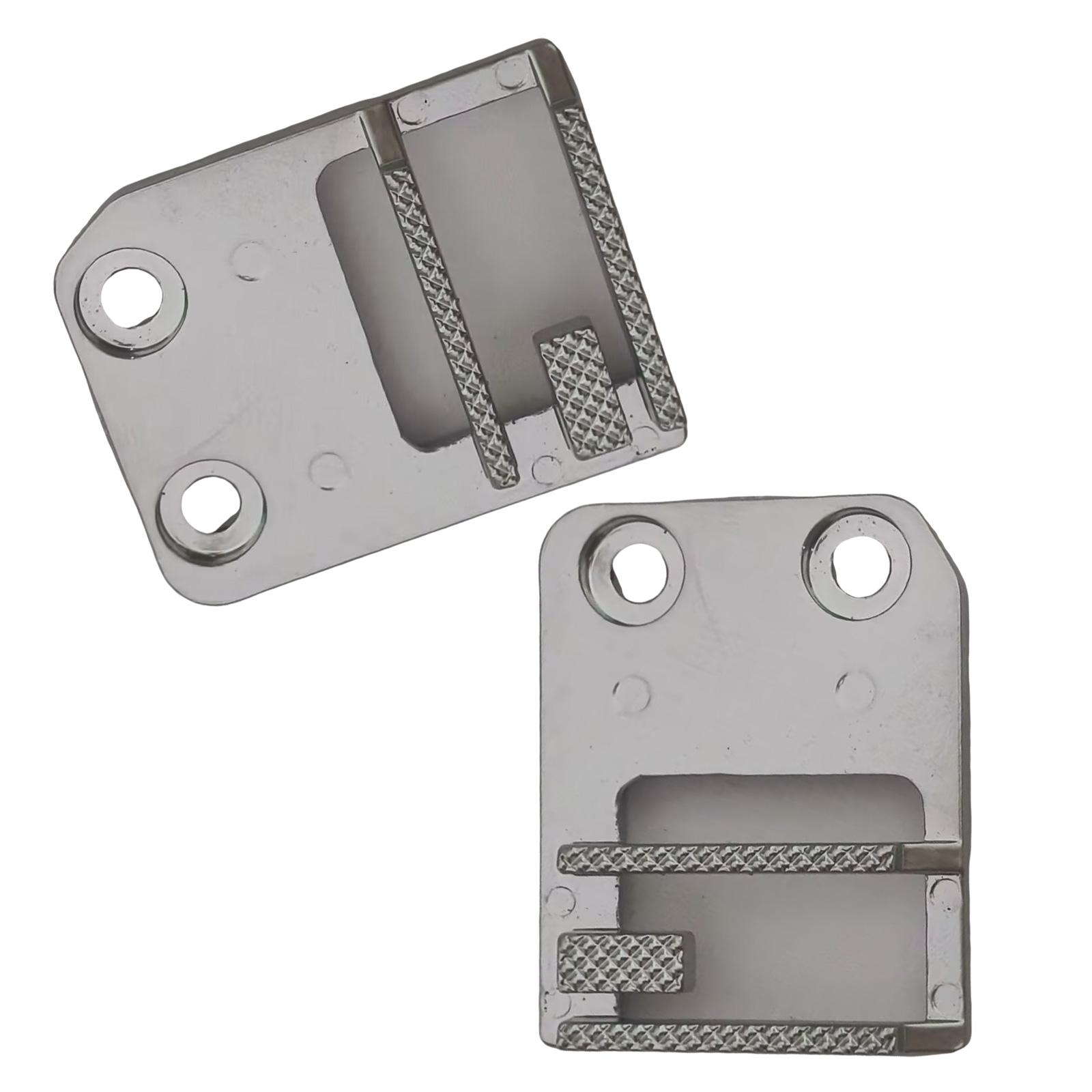 

2 шт. Металлические зубья швейной машины Отверстие 6,51 мм для плавного перемещения ткани Транспортер швейной машины Аксессуар для швейной машины