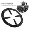 1Pcs Stainless Steel Gas CookerRack Mocha Pot Coffee Pot Rack Kitchen GasStove CoffeeStand Simmer Ring Safe StovetopReducer