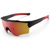 HAAYOT Sunglasses for Men and Women Cycling Glasses Sports Sunglasses Lightweight and Durable TR90 Frame MTB Goggles Fishing Driving Hiking Matte