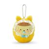 (SANRIO) Sanrio Mascot Holder Pompompurin Purin POMPOMPURIN 10 X 7.3 X 4cm Swaddled Baby Mascot Character 978680 SANRIO