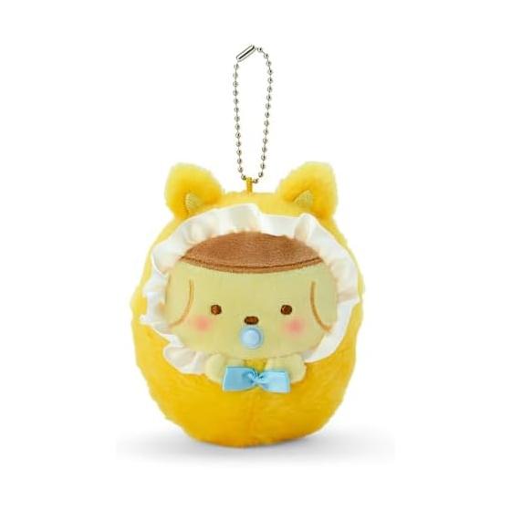 Sanrio (САНРИО) Sanrio Mascot Holder Pompompurin Purin POMPOMPURIN 10 x 7,3 x 4 см Пеленатый детский талисман-персонаж 978680 SANRIO