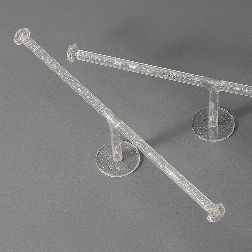 Home Organizer Towel Rack Transparent Toilet Paper Rack High-quality Jewelry Hanger