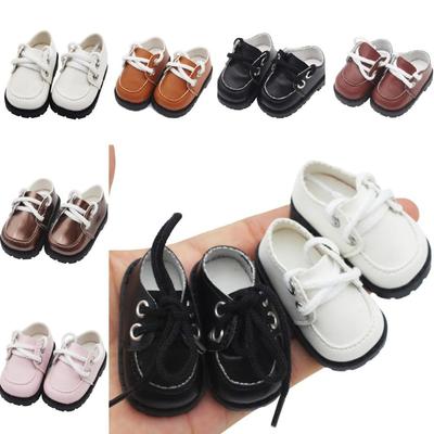 Lightweight Doll PU Leather Shoes Shoes Doll Dress Up Shoes Miniature Shoes  Children Toys