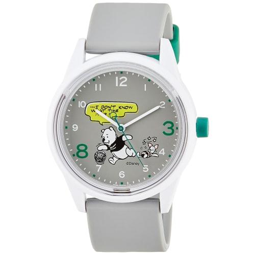 

Citizen Q&Q Smile Solar Disney Collection Winnie the Pooh Watch, Solar-Powered, Analog, 10 ATM Water Resistant, Urethane Strap, R00A-502VK, Women s, G