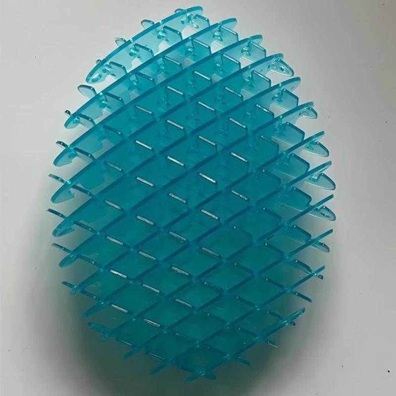 Design Worm Big Fidget Toy 3D Printing Decompression Elastic Net Net Anti-Stress ADHD Stress Relief Elastic Toy for Kid Adult