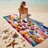 1Pc Mickey Friends Adventure Beach Towel Quick Dry Multiuse For Beach Pool Gym Yoga Home Travel Christmas Halloween Xmas Gift Y1542