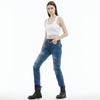 Motorcycle Jeans Women's Knight Slim-fit Elastic Old Locomotive Jeans, Cycling Anti-drop Pants