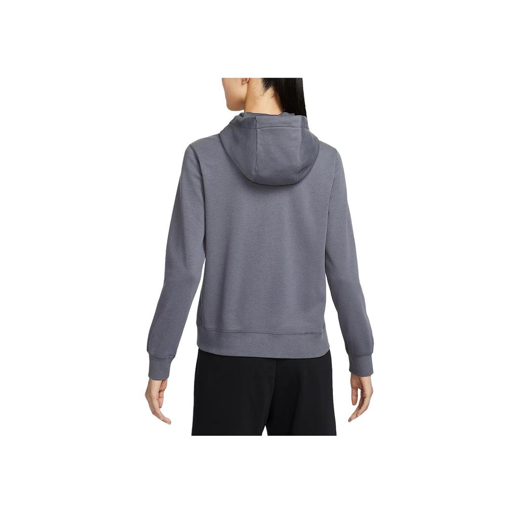 Nike Vereinsteam einfarbiger Pullover Hoodie Langarm Sweatshirt Damen Sweatshirt Dunkelgrau IB8897-021
