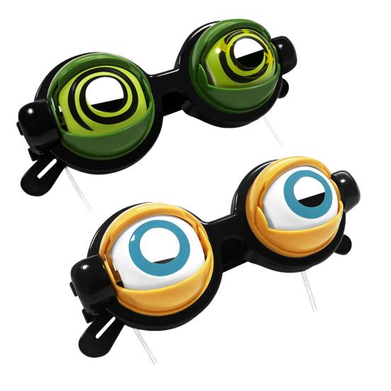 Winking Eyes Glasses Funny Novelty Booth Prop for Blinking Glasses Prank Photo Parties Performances Events