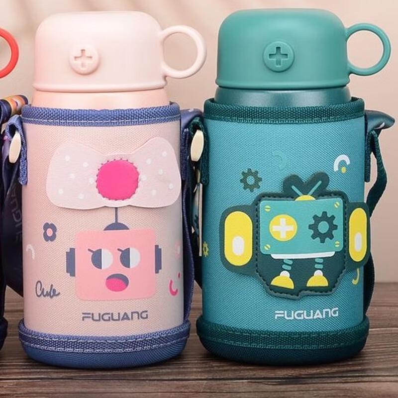 FUGUANG Kids  Insulated Straw Water Bottle