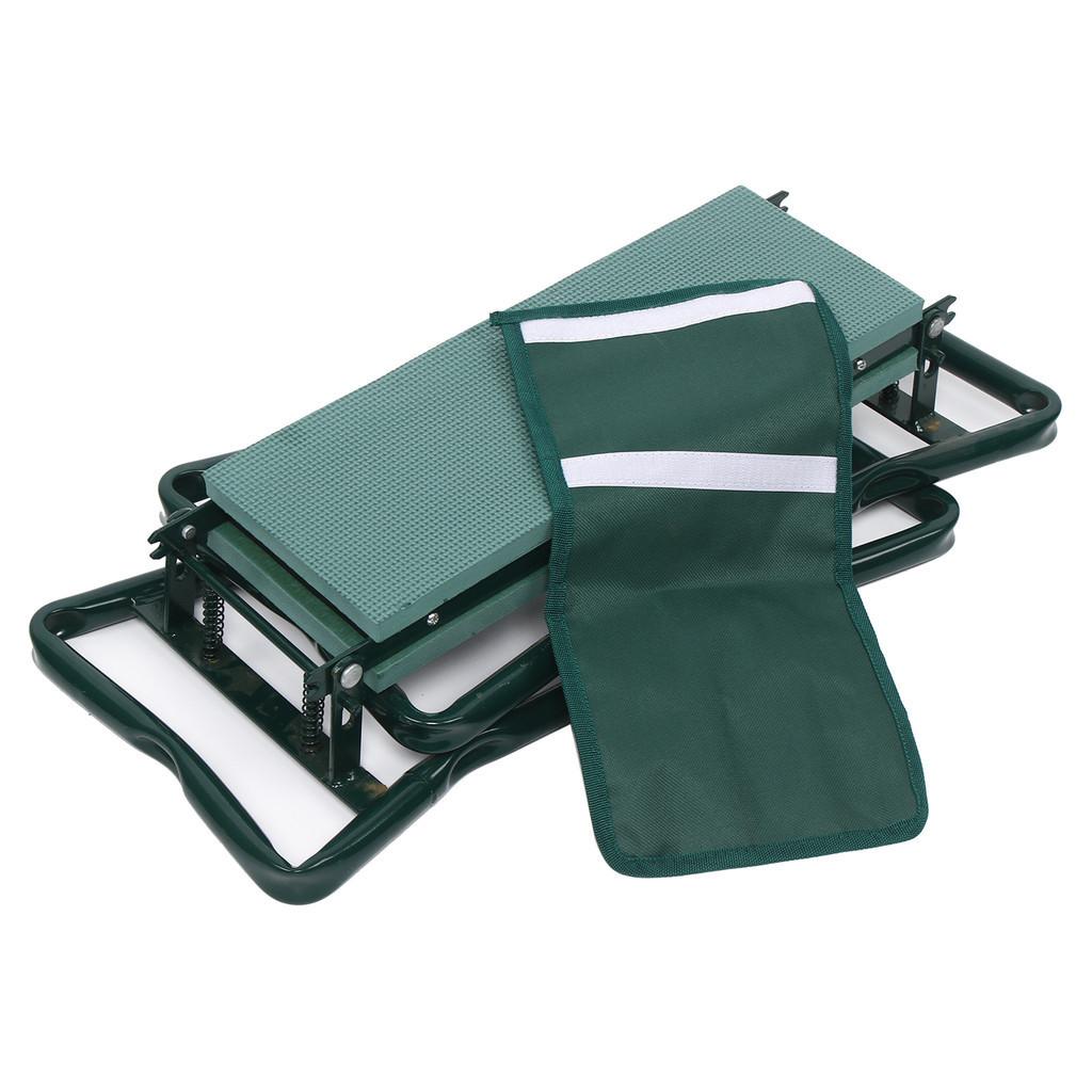 60 * 27 * 49 cm Tasche Tragbarer Garten-Kniehocker Faltbarer Sitz- und Knie-Doppelzweckstuhl Multifunktionale Gartenkissen mit Werkzeug