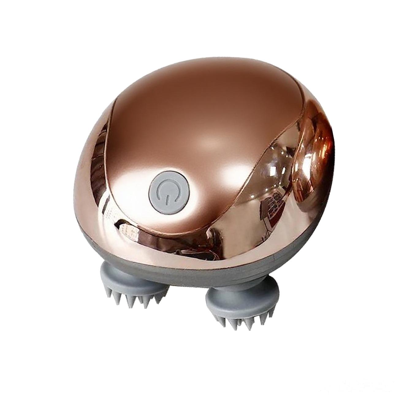 

Электрический массажер для головы и кожи головы Расслабляет мышцы Массаж Стимулирует кровообращение и устраняет усталость золотой