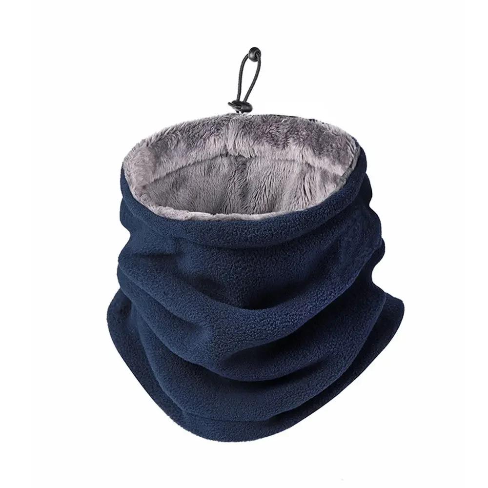 Fleece Face Mask for Motorcycle Winter Use – Windproof Neck Gaiter Scarf for Men Women Outdoor Cycling and Hiking