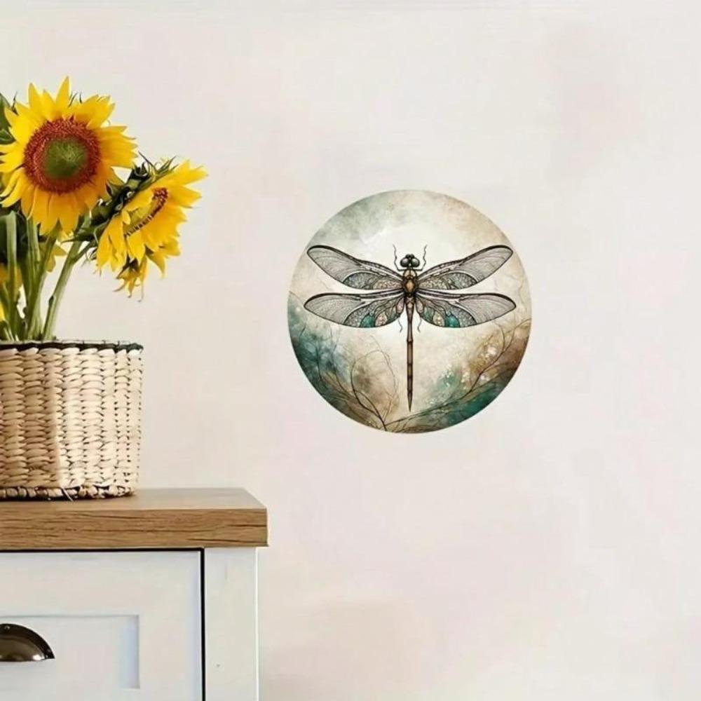 Dragonfly Quote Tin Metal Art Sign Home Garden Cafe Office Decor