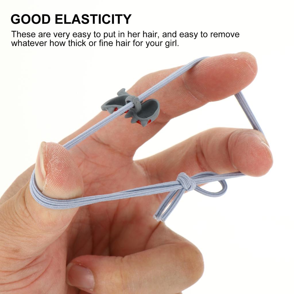 10 Pcs Dinosaur Tie Bands Cloth Accessories Girls Kids Teen Women Hair Care Styling Hair Band Travel School Party