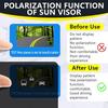 Sun Visor For SUV, Sun Visor Extender For Car Easy To Tall, UV400 Anti-Glare Protects From Glare, UV Rays, Snow Blindness For Safe Driving, Universal