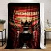 Arsenal Trophy Designed Flannel Blanket for Bedroom, Living Room, Sofa, and Nap