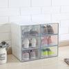 Sports Shoes Box Stackable Dustproof Transparent Type Shoes Storage Container Box Organizer Shoes Display Stand