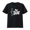 T-shirt Imprimé Saint Pour Unisexe Style Gothique Vintage Doux Décontracté Vêtements de Designer Confortable Mode