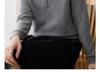 Women's 100% Pure Cashmere Knitwear: Autumn/Winter Half-Open Collar, Multi-Button Base Layer Top