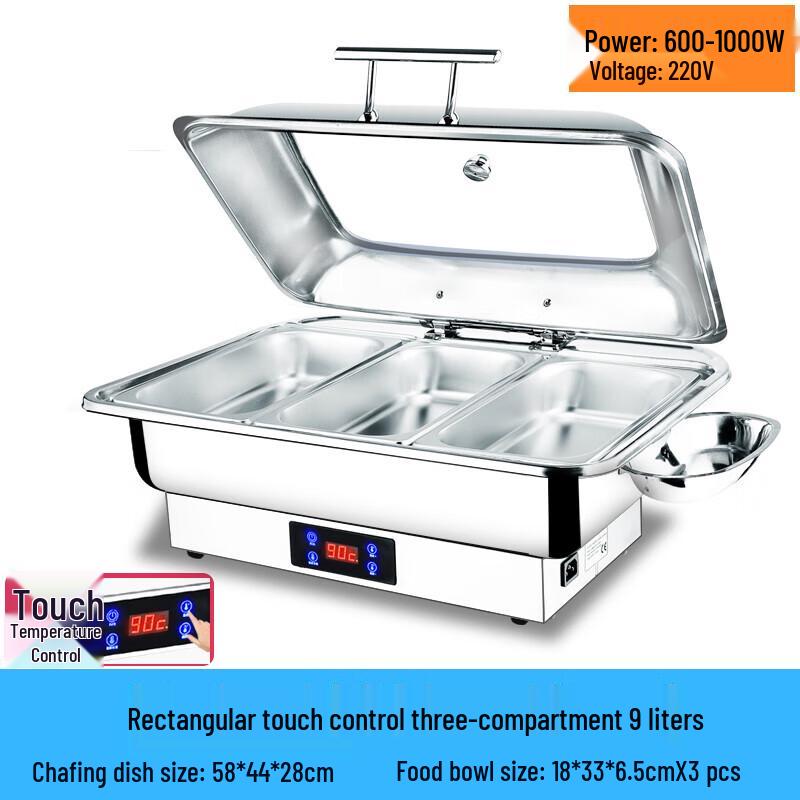 Stainless Steel Electric Buffet Food Warmer