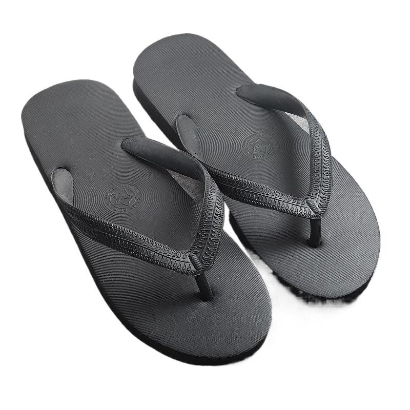 Men's Fashion Flip Flops, Casual Outdoor Beach Slippers, Non-slip Flat Clip Toe Shoes, Lightweight Breathable Summer Sandals
