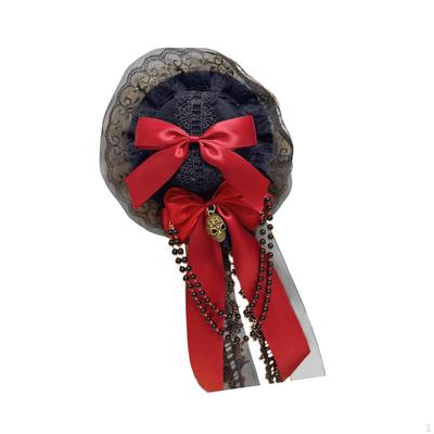 Steam Top Hat Hair Clip Lace Mini Pin for Dancing Cosplay