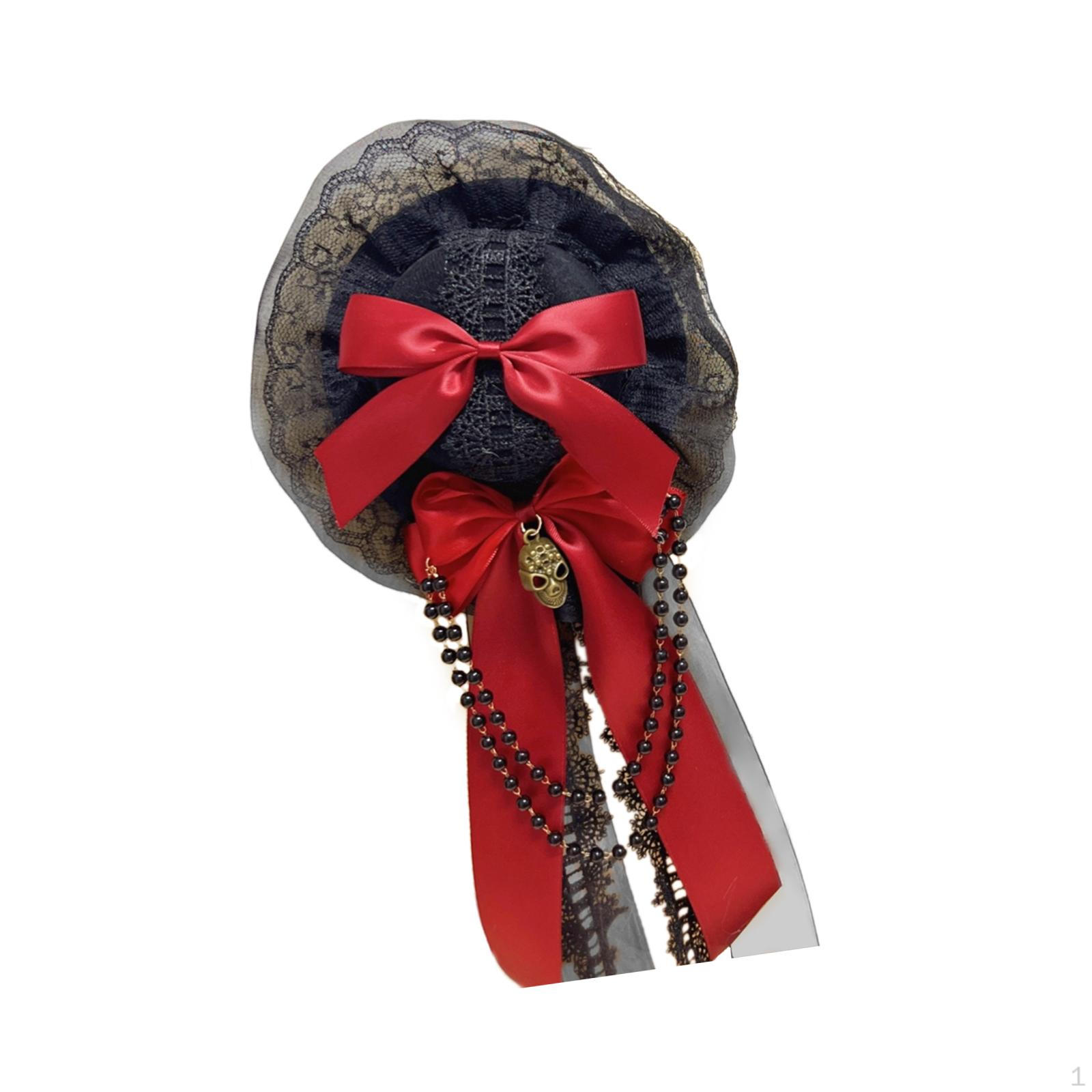 

Паровой цилиндр Заколка для волос Кружевная мини-заколка для танцев Косплей