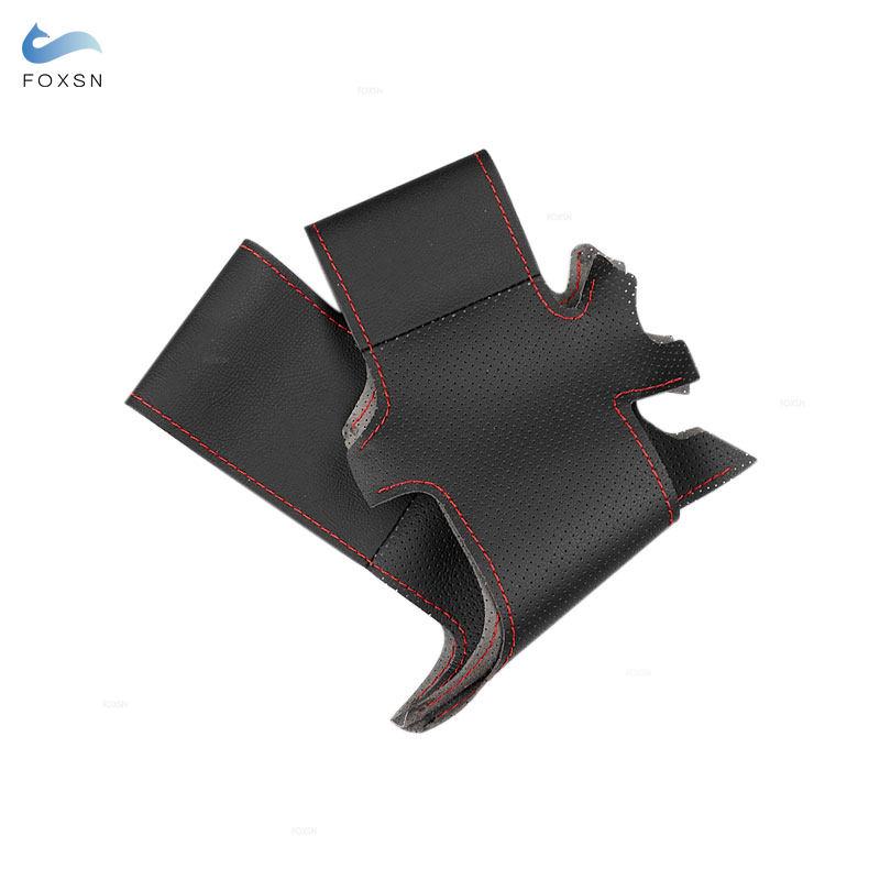 For Kia Cerato 2005 - 2008 2009 2010 2011 2012 For Old Kia Ceed Perforated Leather Car Accessories Interior Steering Wheel Cover