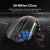 Souris gaming double mode sans fil/filaire Redragon M910-KS RANGER LITE RGB2.4G, 8000 DPI, boutons de tir rapide - Noire