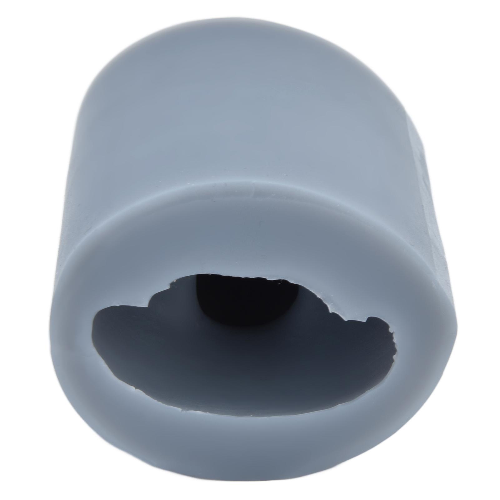 Silicone Skull Candle Mold 3D Skull Head Mold with Rubber Rings for Home Cake Decoration