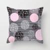 New Pink Marble Ultra-short Velvet Pillowcase Home Sofa Car Cushion Cover Can Be Selected for Your Own Pattern