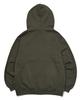 Urbanage Daily Standard Zip-Up Hoodie Khaki