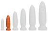 Plug Long Pine S 15 X 4 Cm Orange - TheAssGasm - SILICONE ANAL PLUG