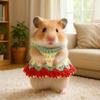 Decorative Cute Hamster Knitted Skirt Warm Soft Animals Dress Handmade Hamster Clothes Winter Autumn