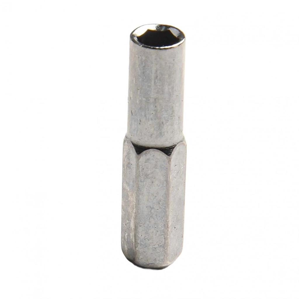 6.35mm To 4mm Hex Transducer Adapter Socket Magnetic for Screwdriver Drill Bits