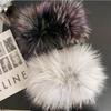 Echter Fuchsfellschal Handgestrickter Pelz-Nackenschal Winter Elastisches Stirnband Pelzschal Plüsch Warm Dicke Nackenwärmer