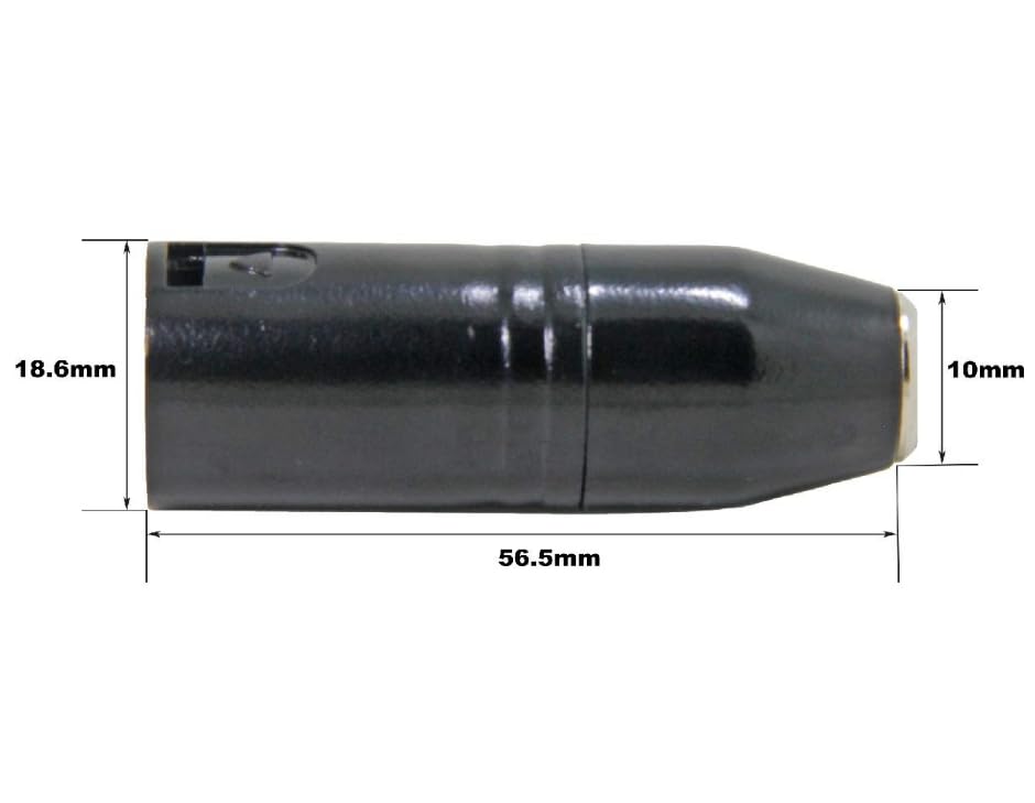 Stereo TRS Female To XLR Male Microphone Audio Converter Suitable for Mixers 3.5mm 3-Pin Adapter, Camcorders, Recorders,