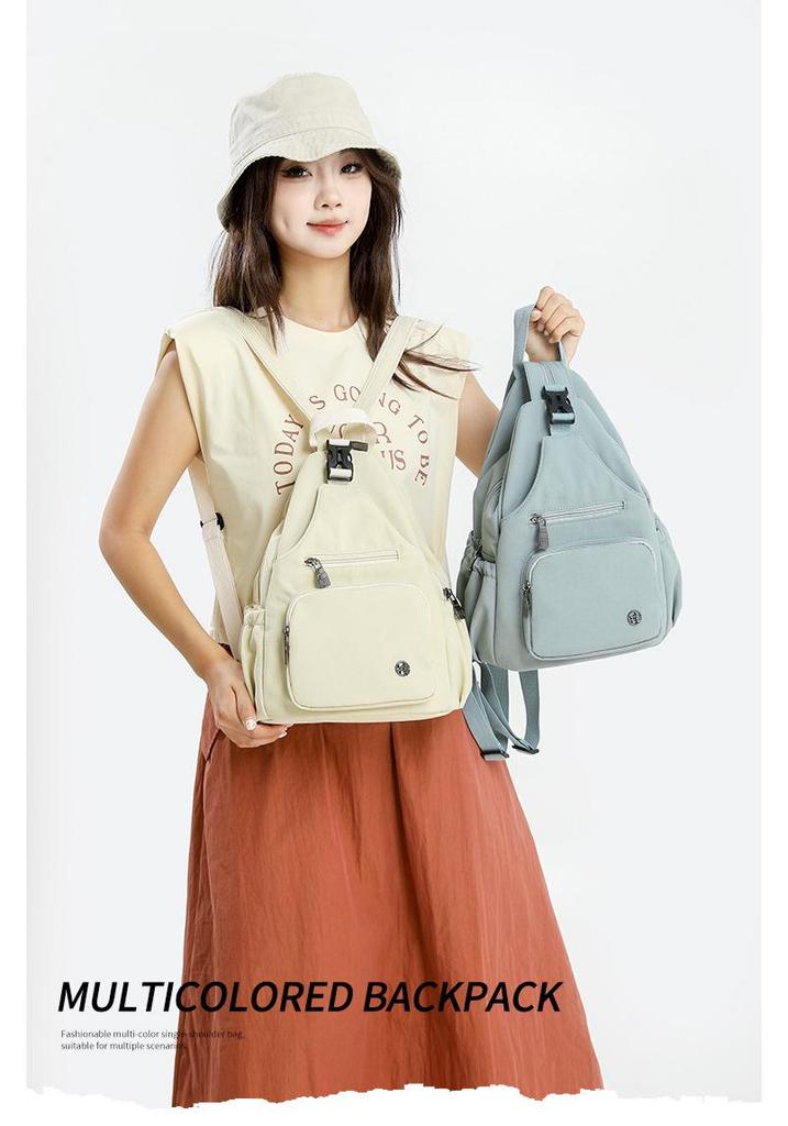Sac à dos bandoulière multifonctionnel léger pour femmes - Design tendance 2025 pour le sport et le cyclisme