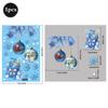 2026 Christmas Window Stickers Santa Claus Reindeer Snowmen PVC Static Glass Stickers No Glue Reusable Christmas Home Decoration
