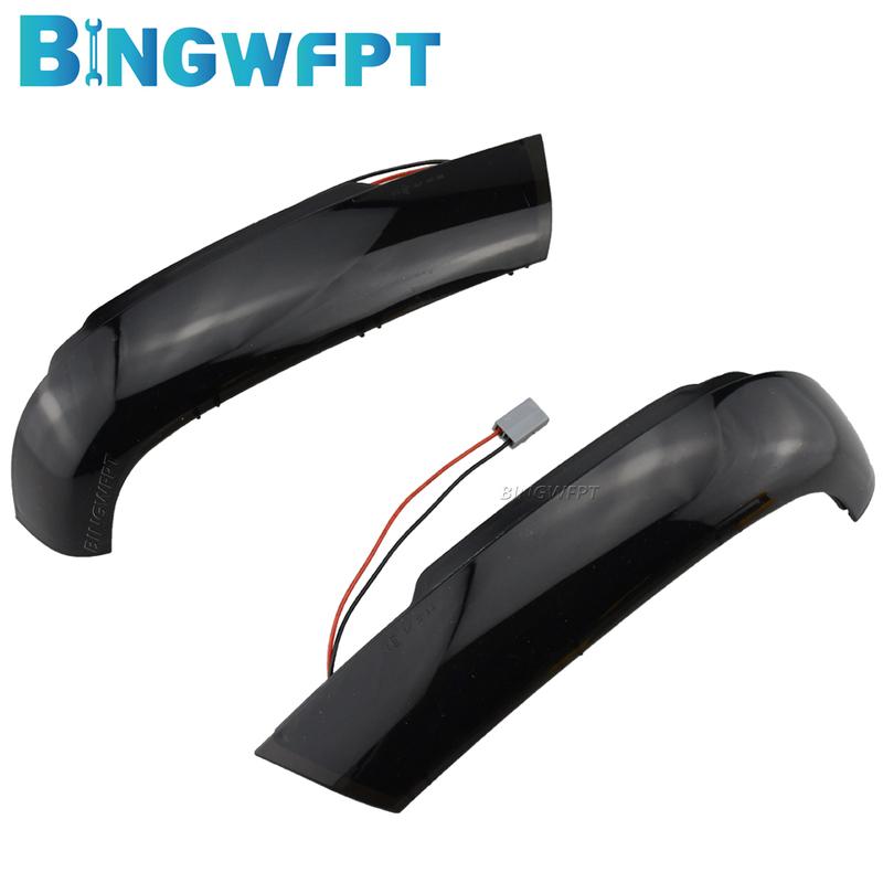 1Pair Dynamic Steering Signal Light For VW Volkswagen Touareg I MK1 7L 2002 - 2006 Led Rear View Mirror Indicating Flash